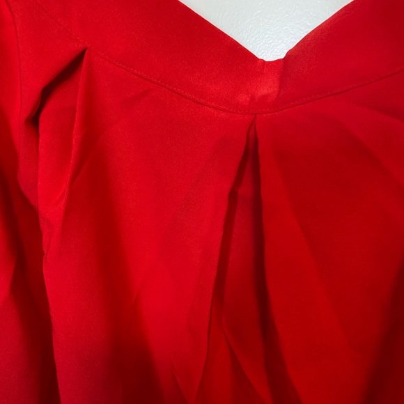 Red A-line skirt 26/28 - Picture 2 of 3